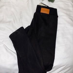 Fuzzy leggings/pants